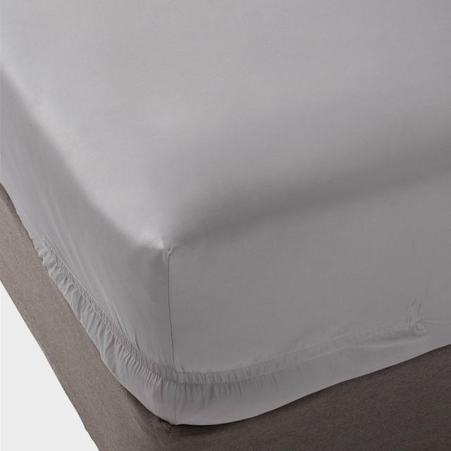 King 400 Thread Count Performance Fitted Sheet Classic Gray - Threshold™