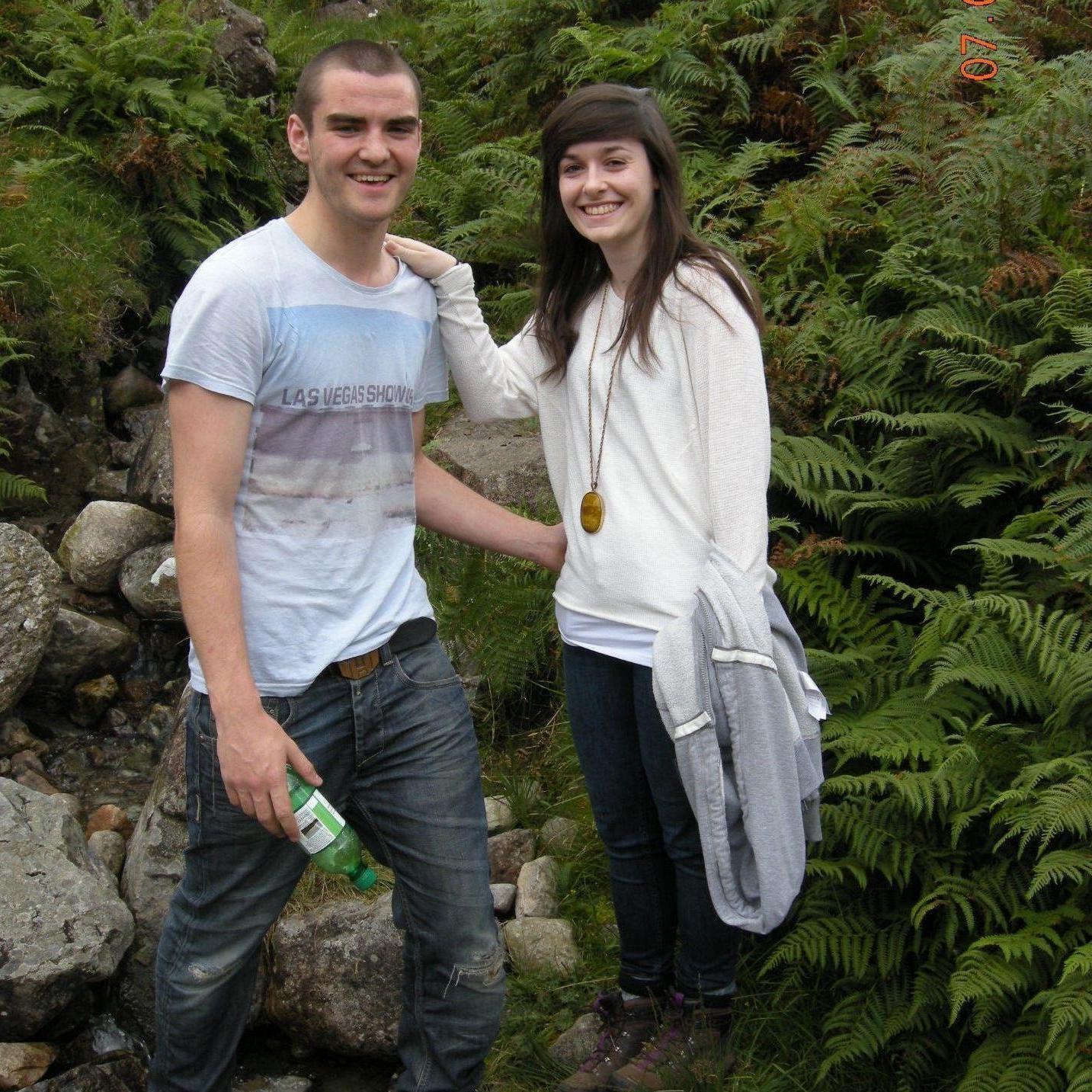 2012: Our first walk together in the Lakes.