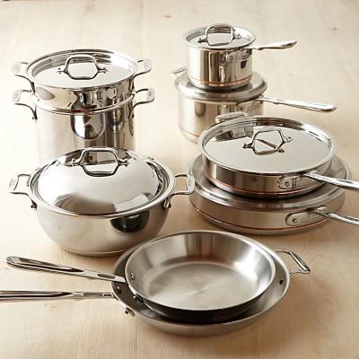 All-Clad Copper Core 15-Piece Cookware Set