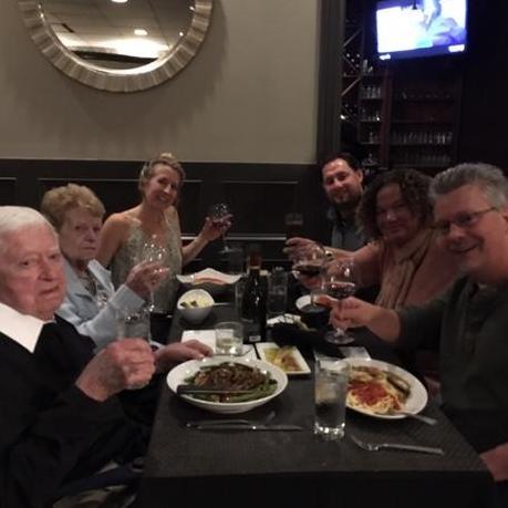 A great evening with Family - such a fun weekend with the relatives from South Carolina! Courtney, Max, Aunt Jan and Uncle Bill