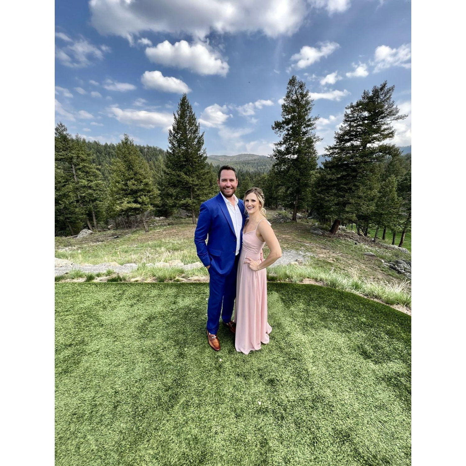 Kathleen was MOH at Miranda's wedding - May 2023