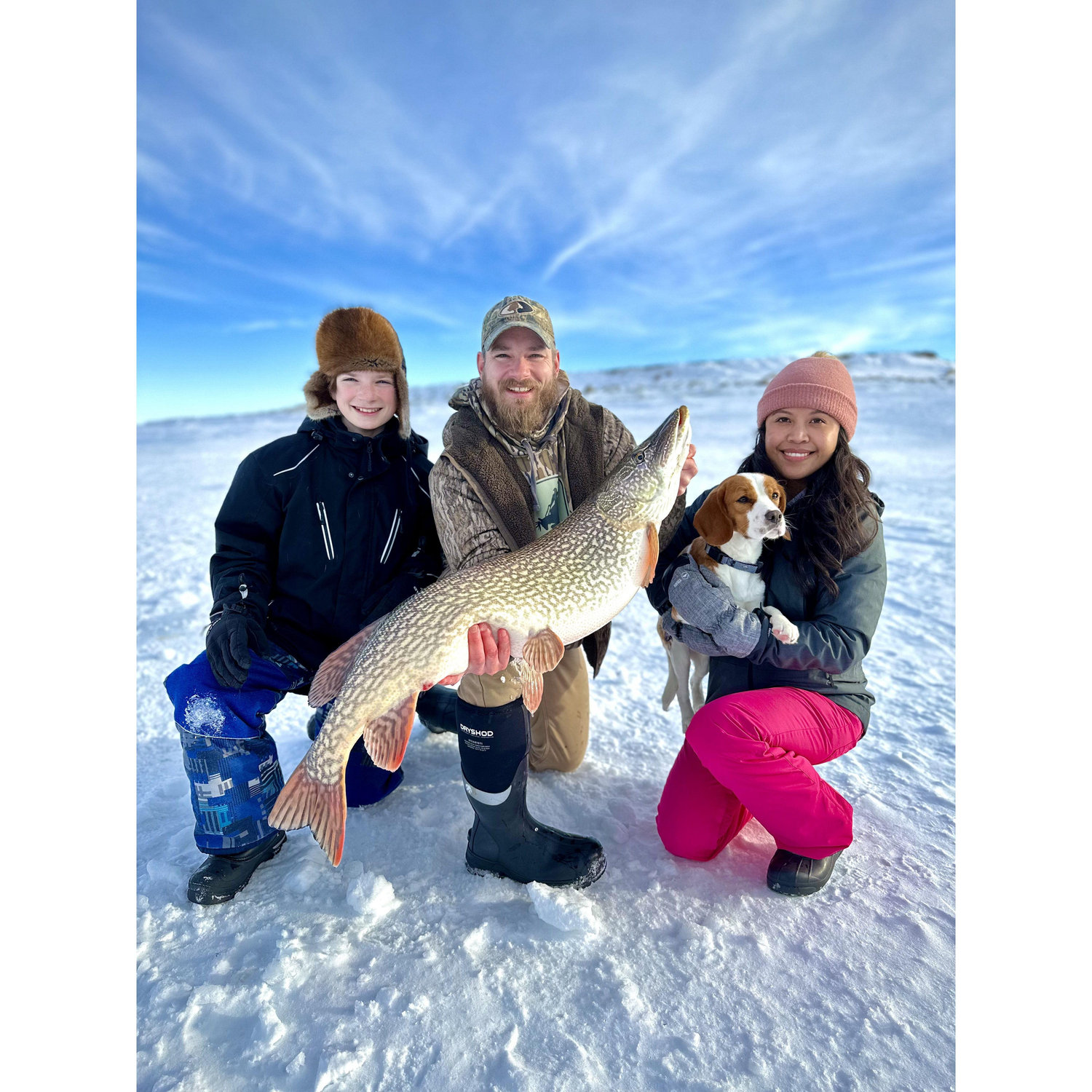 Richy's PB pike through the ice