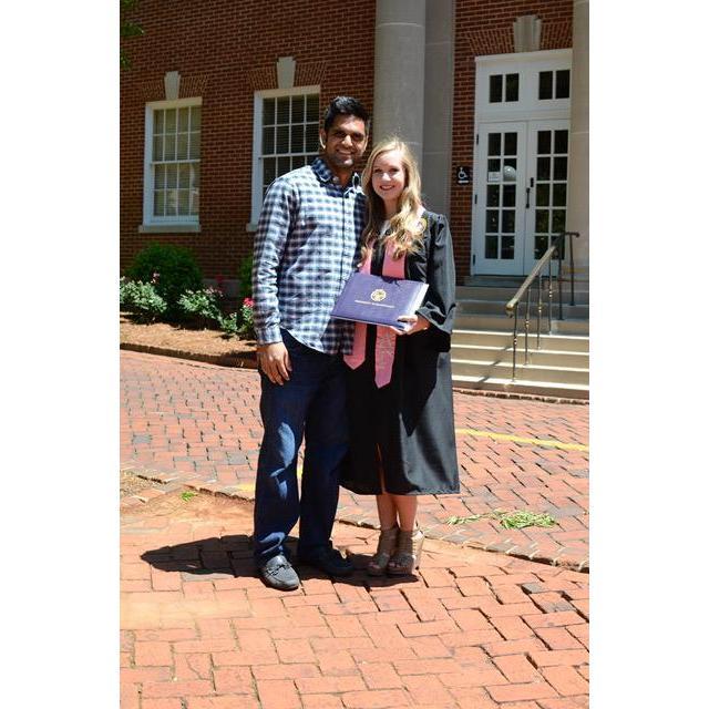 Sarah's college graduation