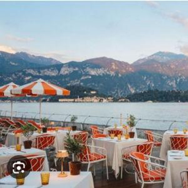 Dinner at Grand Hotel Tremezzo Lake Como