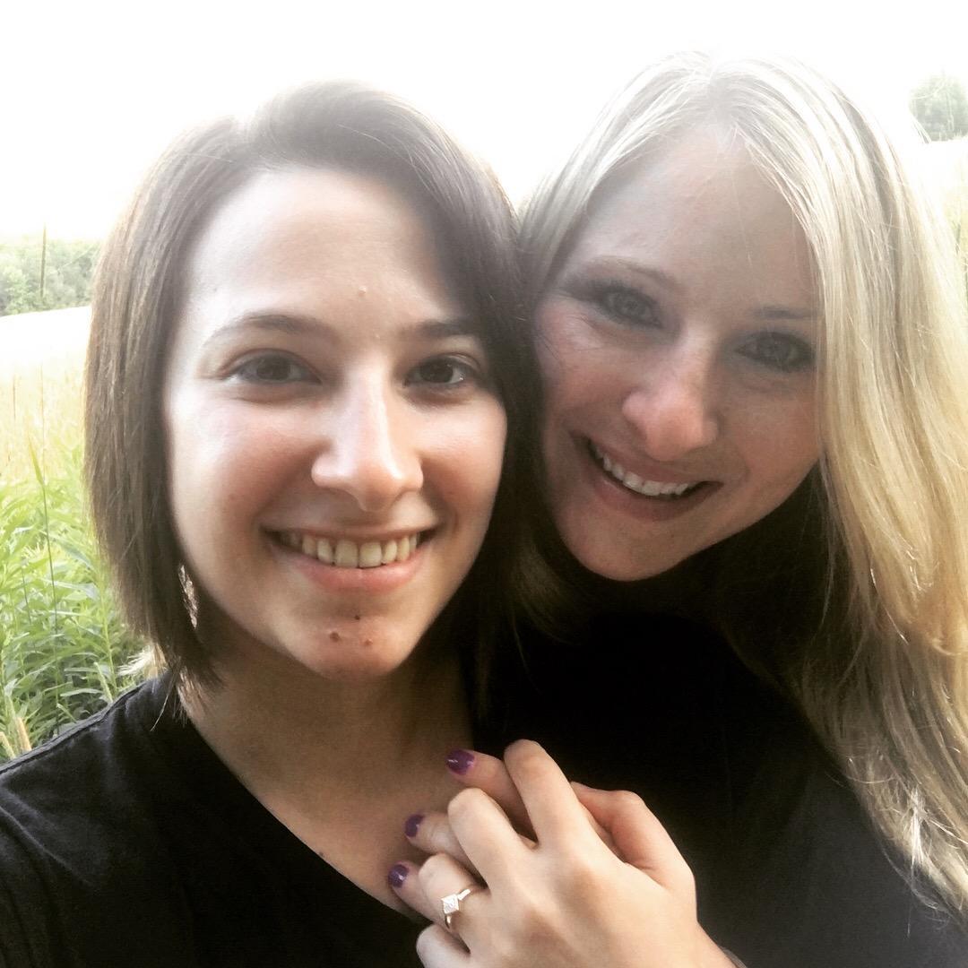 Krista proposed to Sam in her favorite place on earth, the Catskill Mountains.