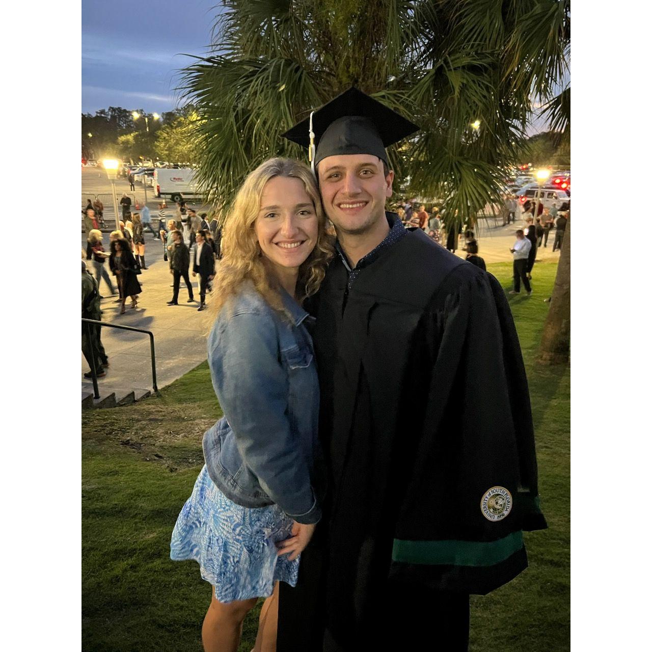 Steve's college graduation 👨‍🎓