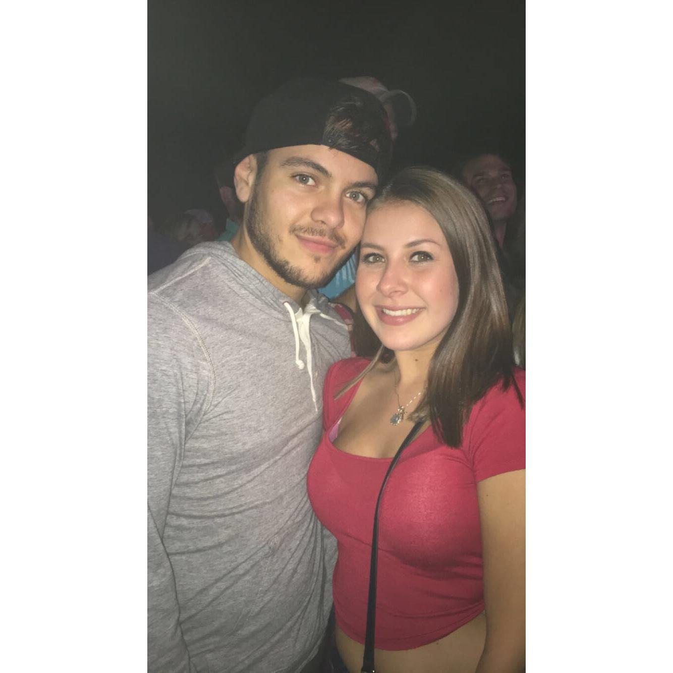 Our first date after talking for a few weeks! Springfield, IL 10/21/2017 the next day we made it official on 10/22/17 (: