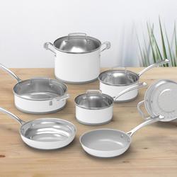 Cuisinart, Forever Stainless 11-Piece Cookware Set - Zola