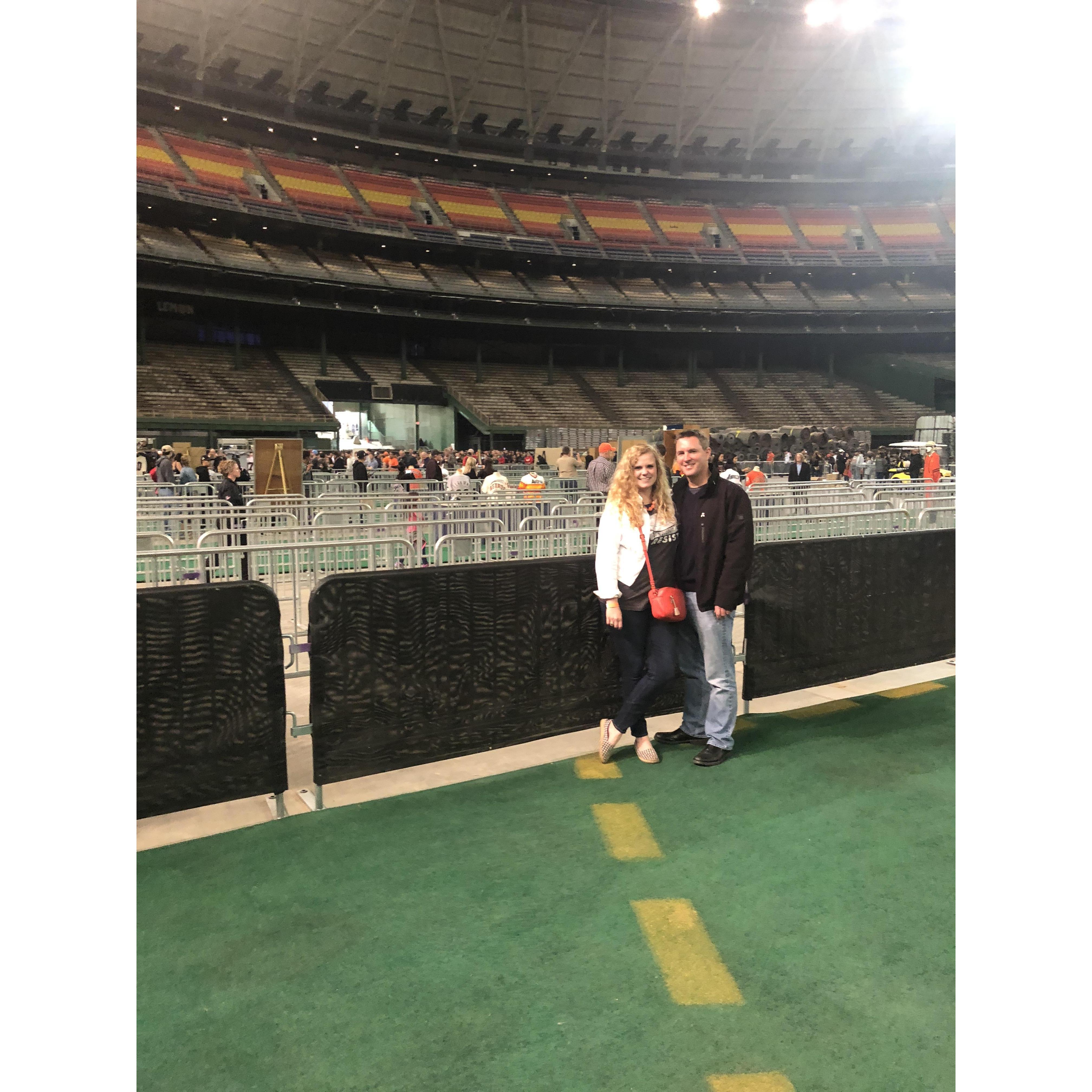 Domecoming in the Astrodome