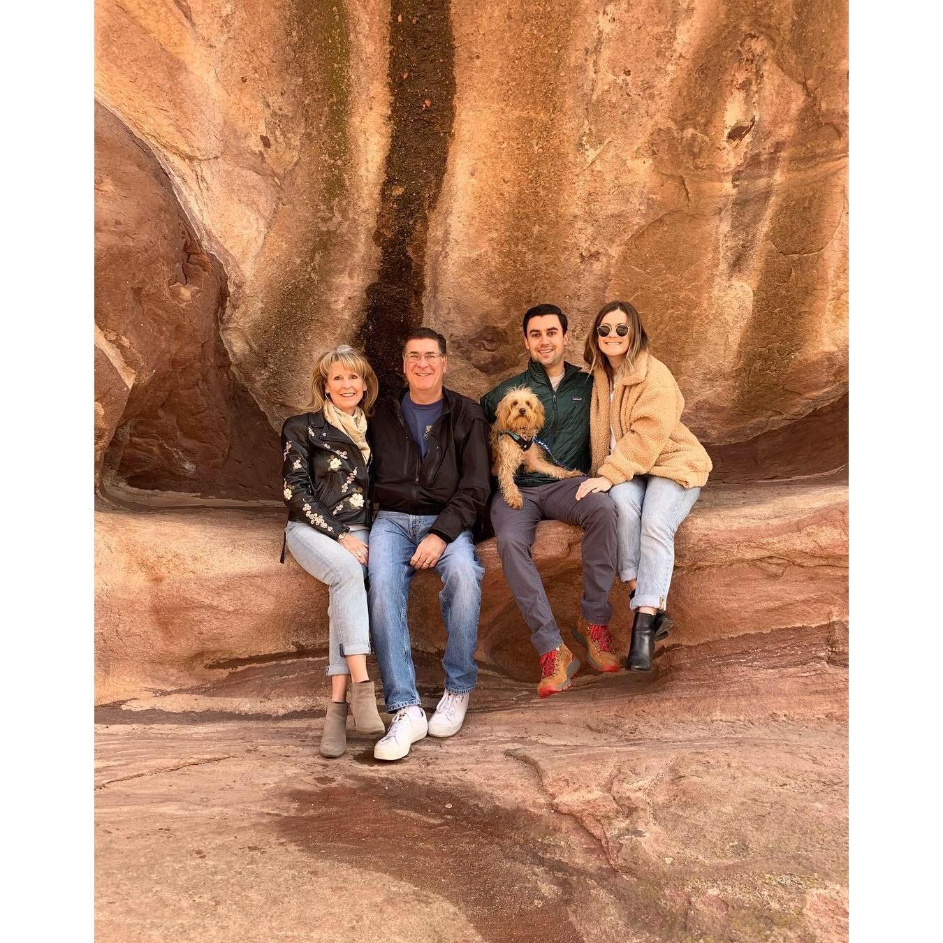 Red Rocks after driving the 17 hours from SF to Denver