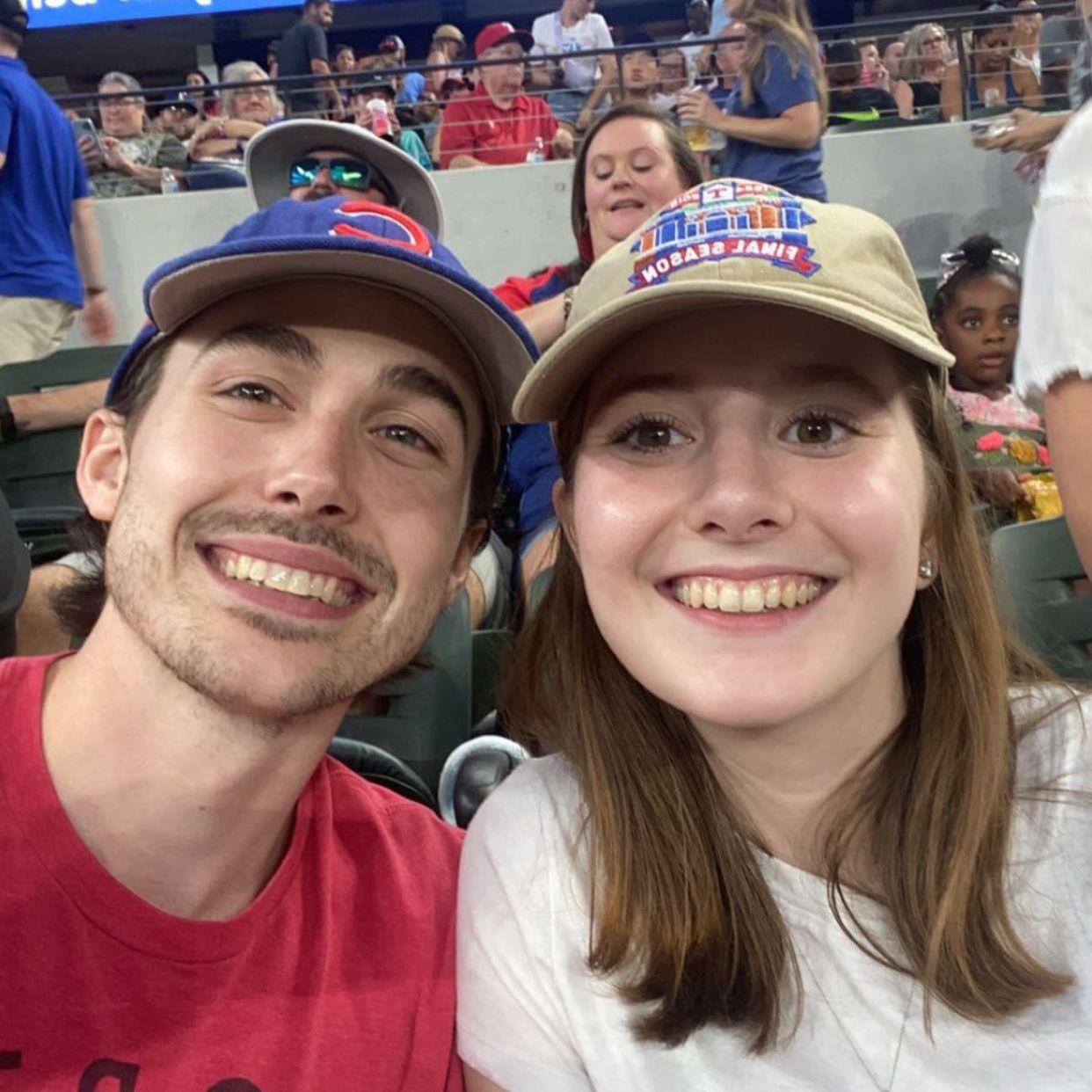 How many baseball games have we been to? No seriously, we don't even know at this point
