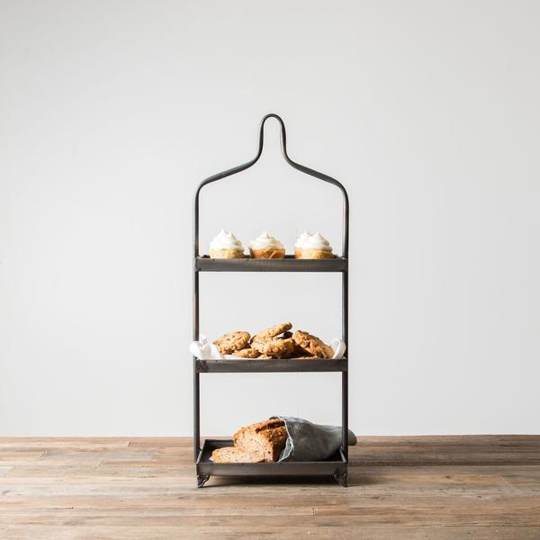 Metal Tiered Display