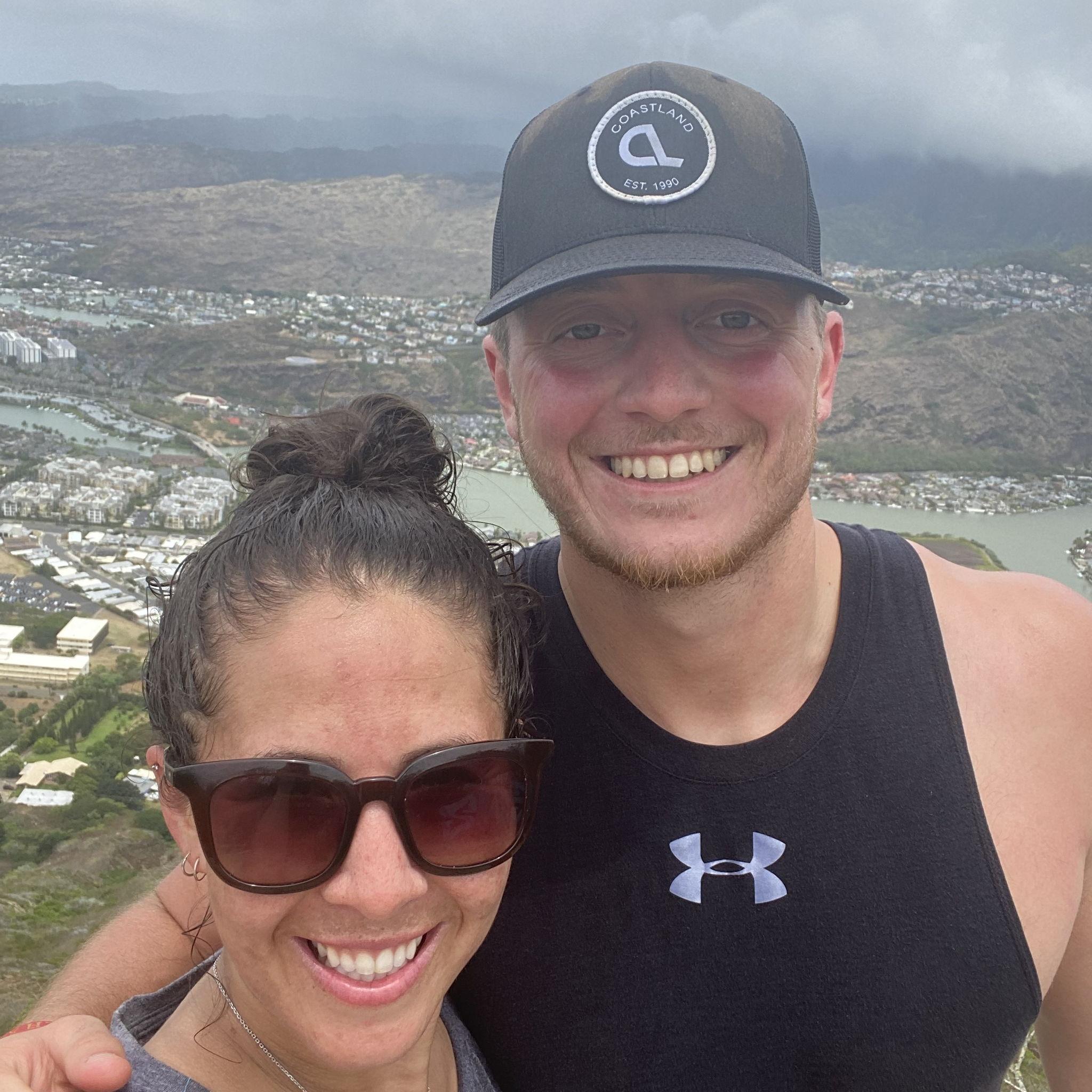 Hawaii trip 2022, after not dying on Koko Crater.