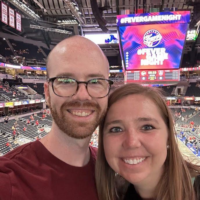 We traveled to Indianapolis to see Caitlyn Clark and the Fever play!