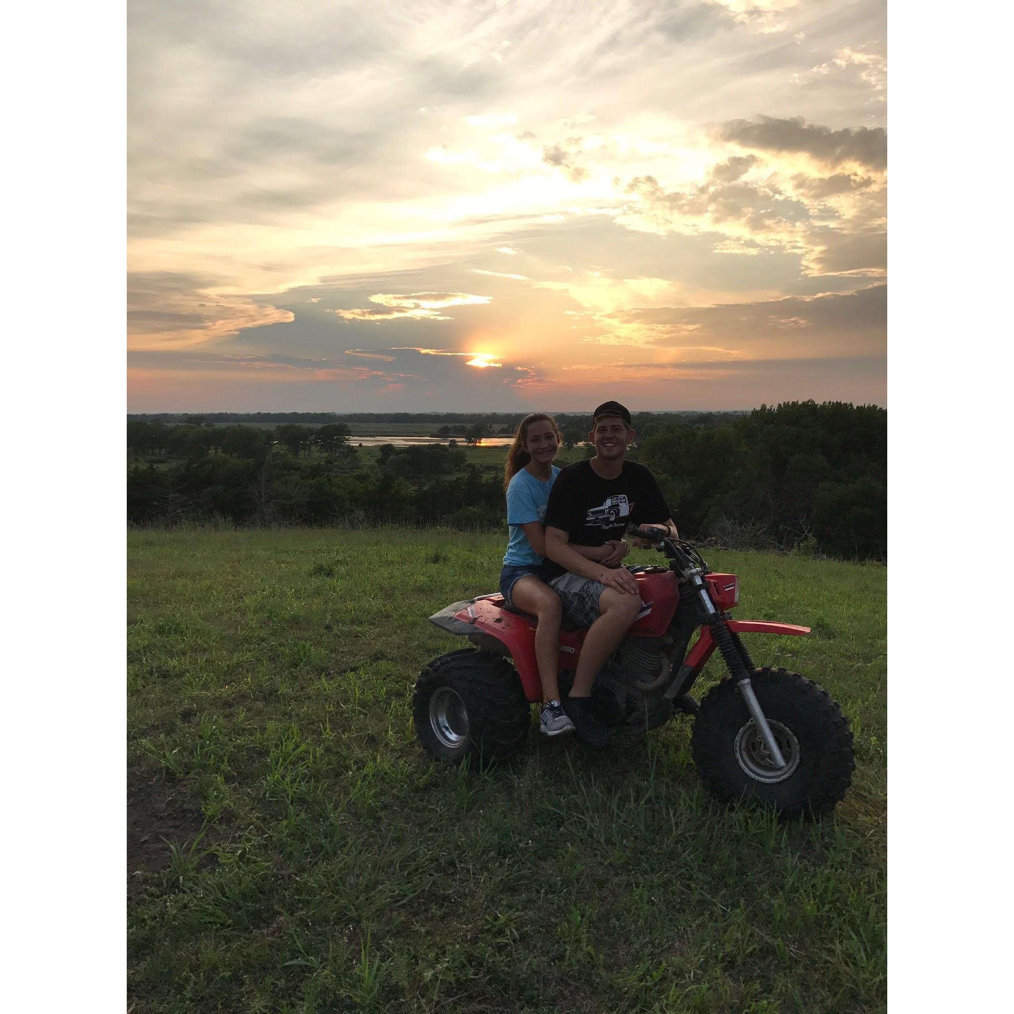 3 wheelers at the ranch