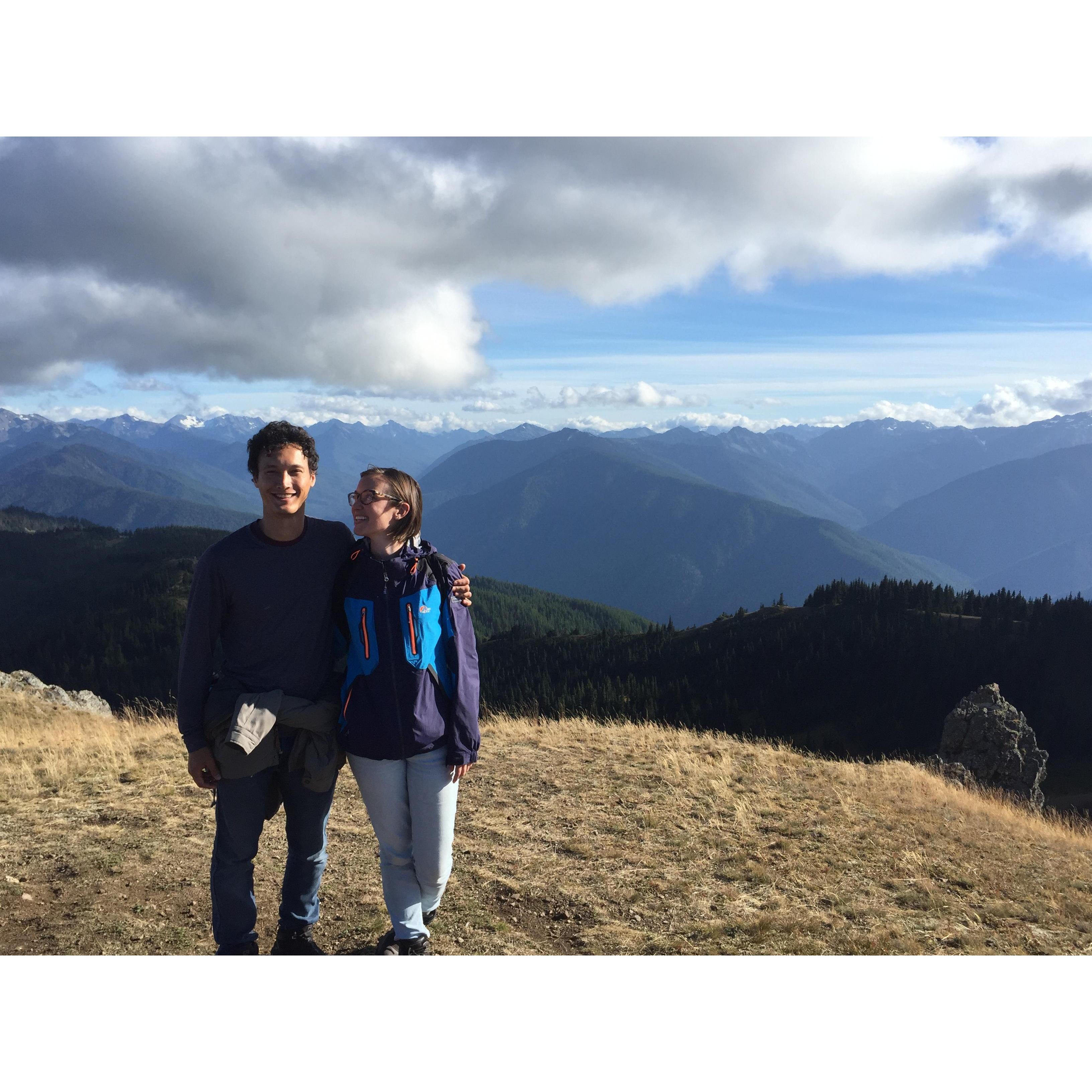 The beautiful Pacific Northwest, our new home