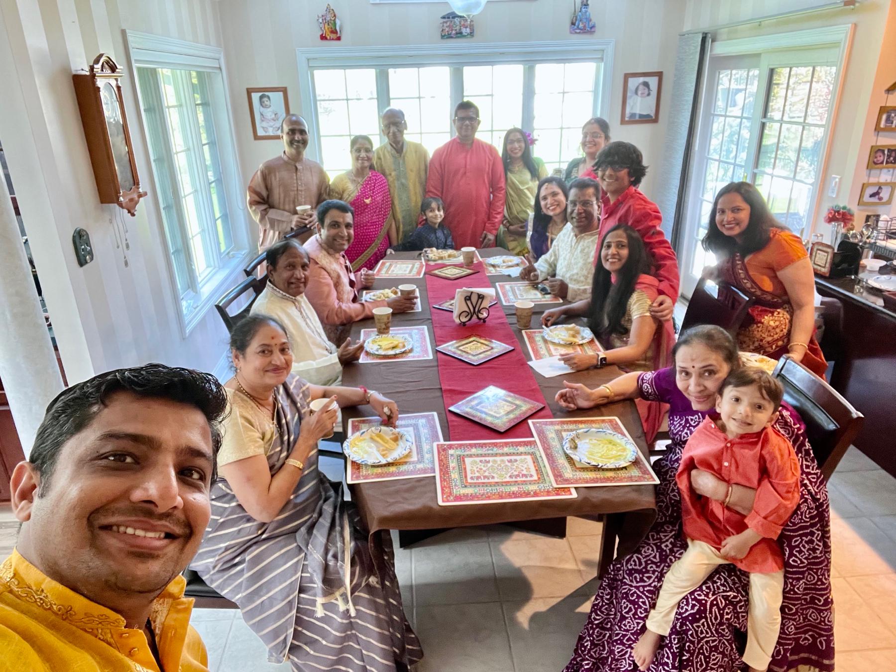 All of us for the Godhana ceremony at Munster.