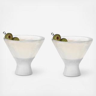 Freeze Martini Glass, Set of 2