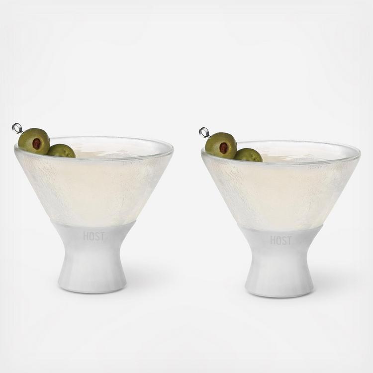HOST, Freeze Martini Glass, Set of Zola