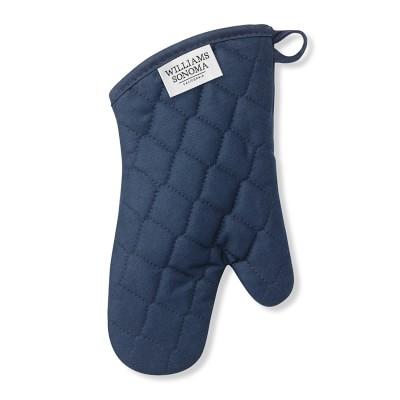 Williams Sonoma Oven Mitt, Navy Blue