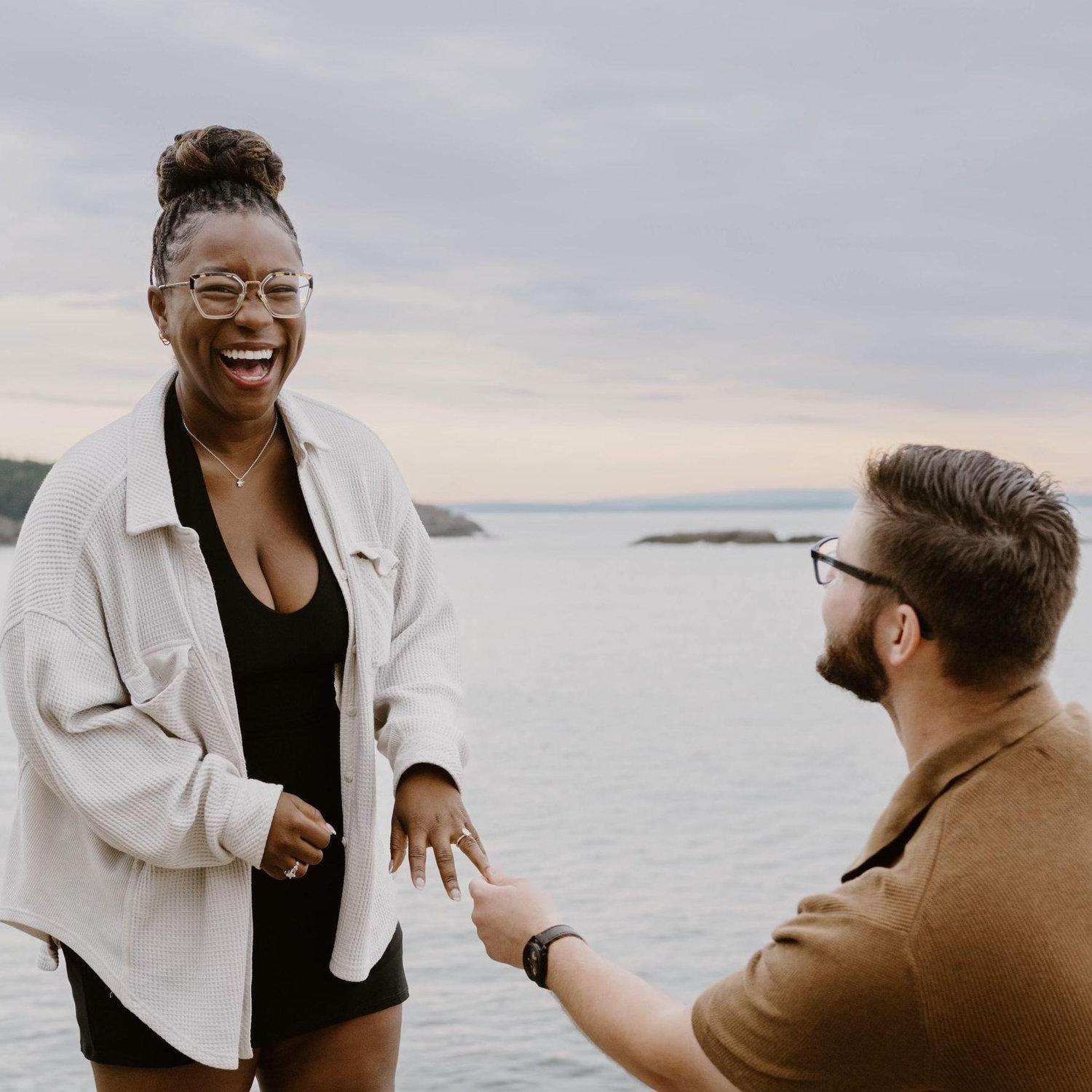 She said yes!!