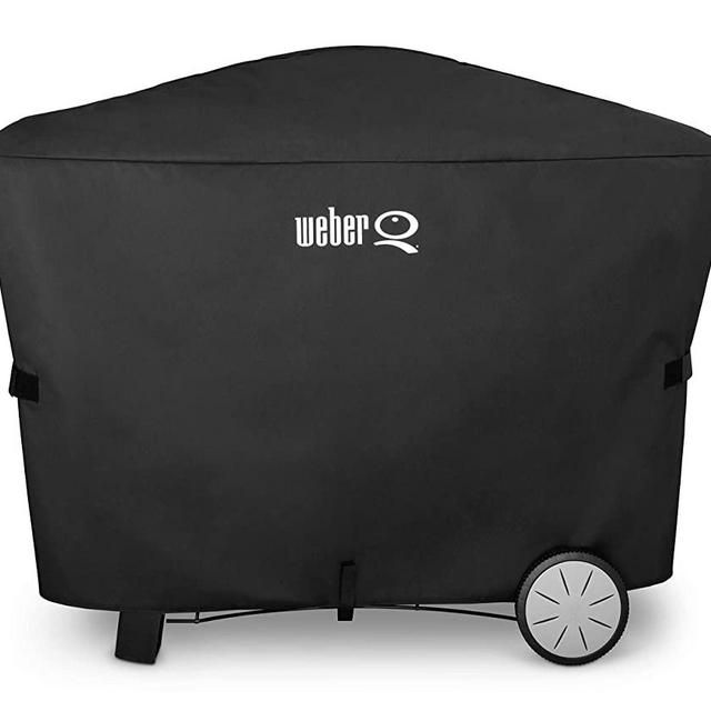 Weber 7112 Q 2000 and 3000 Series Grill Cover, 56.6 x 22 x 39.3 Inches, Assorted