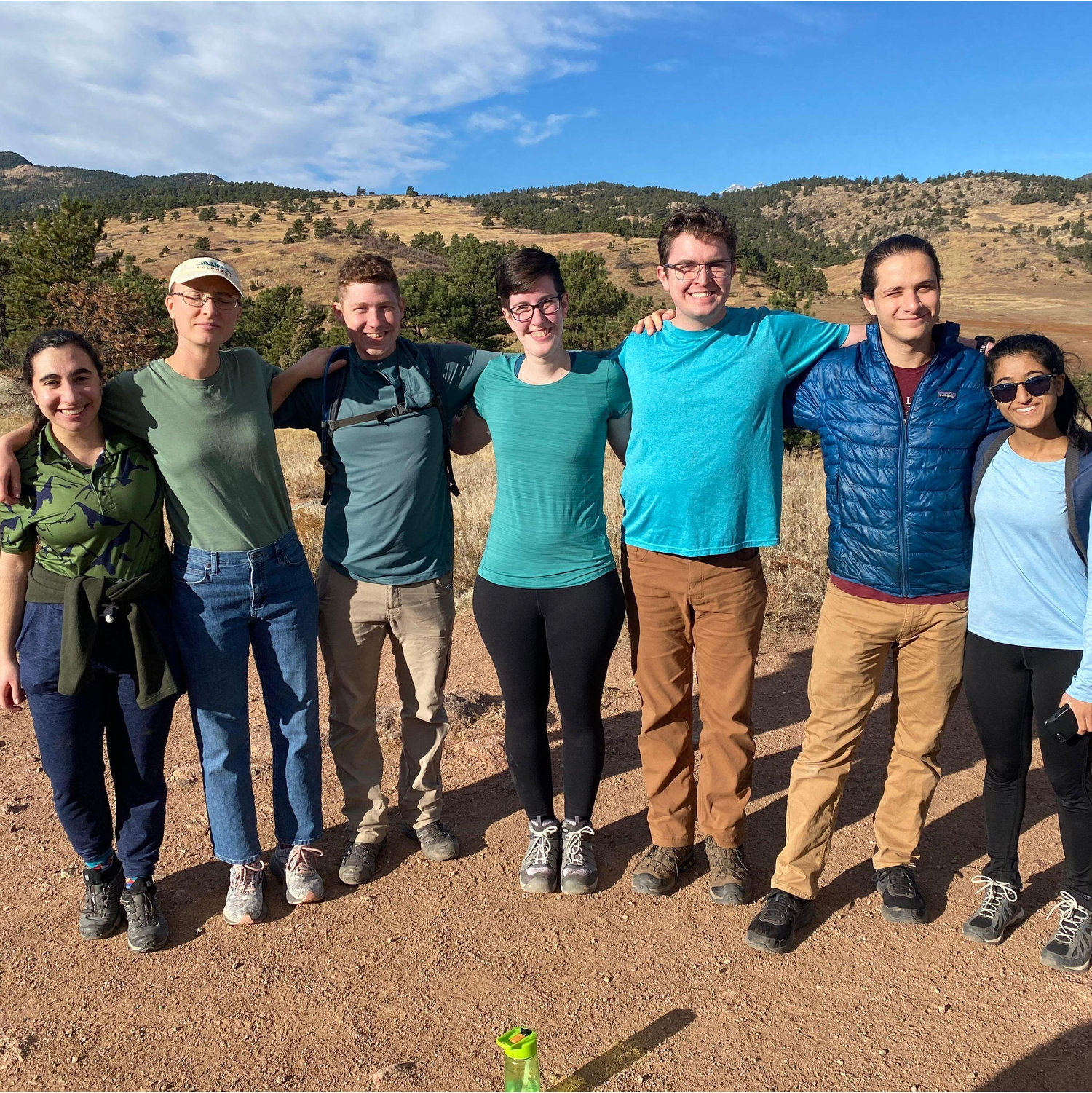 Hiking with Nasim, Erin, Marc, Noah and Aria