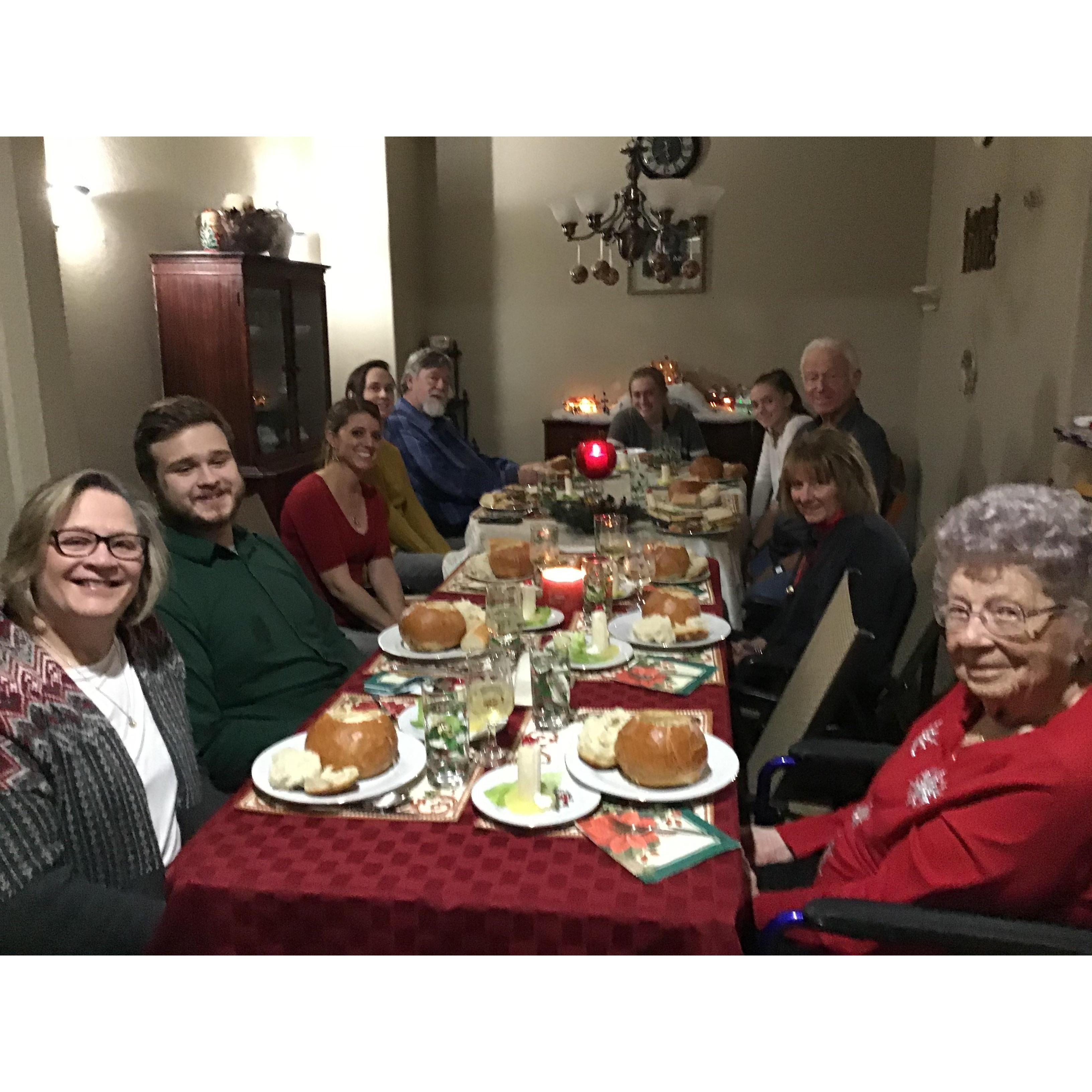First Christmas as a family!