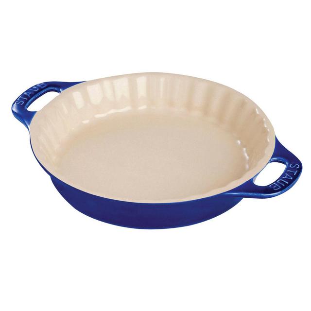 Staub Marin-Blue Pie Dish, 9¼"