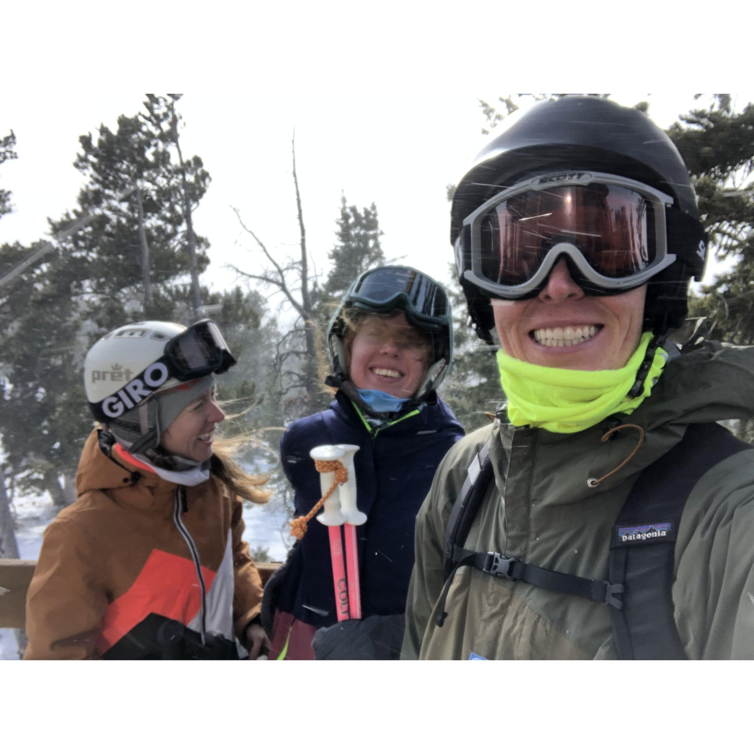 Our first date at Eldora Mountain that Maria unknowingly crashed!