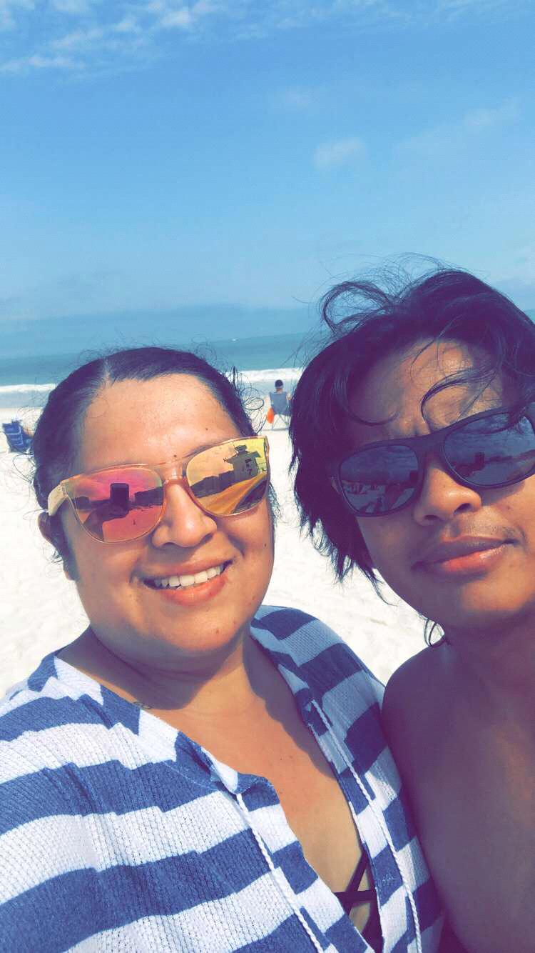 Celebrating our anniversary in Florida