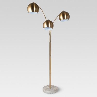 Span 3-Head Metal Globe Floor Lamp - Project 62™
