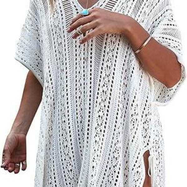 Women's Swimsuit Cover up - Off White