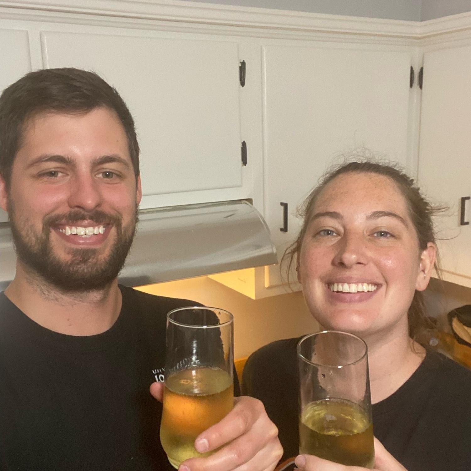 Our first night in our new home