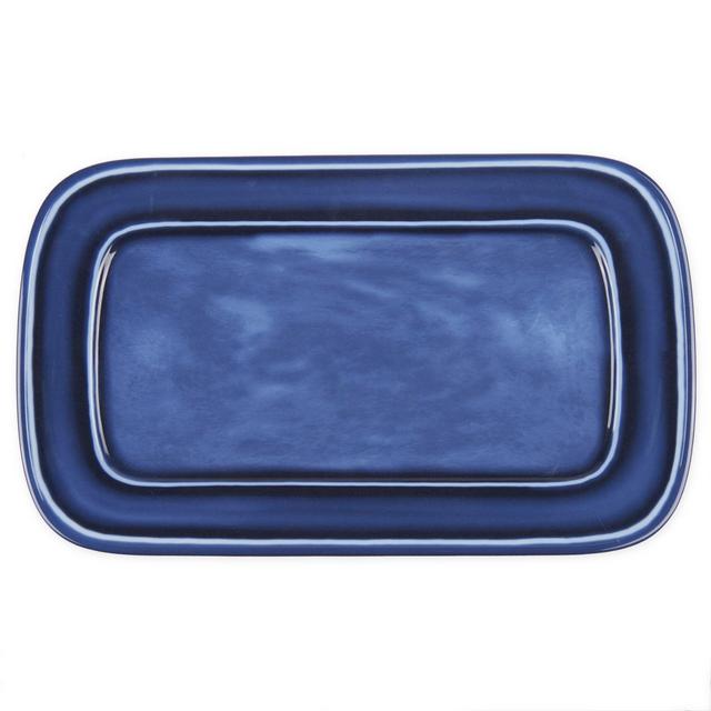 Bee & Willow™ Home Rectangular Platter in Blue
