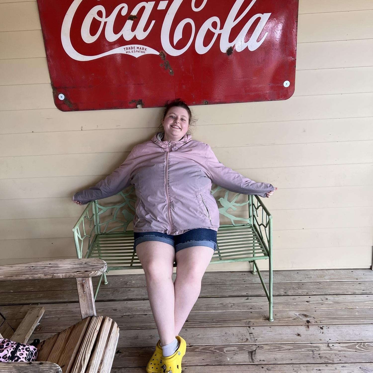 Our va trip. Robert loves coca-cola!