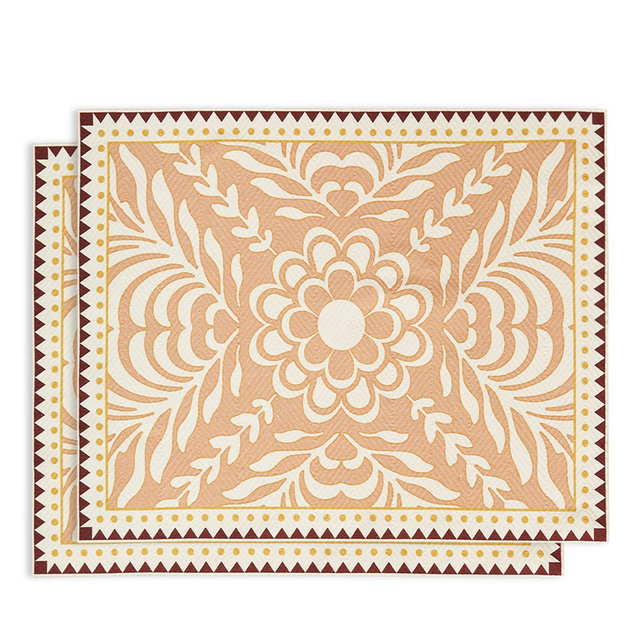 La DoubleJ Antique Herringbone Placemat, Set of 2