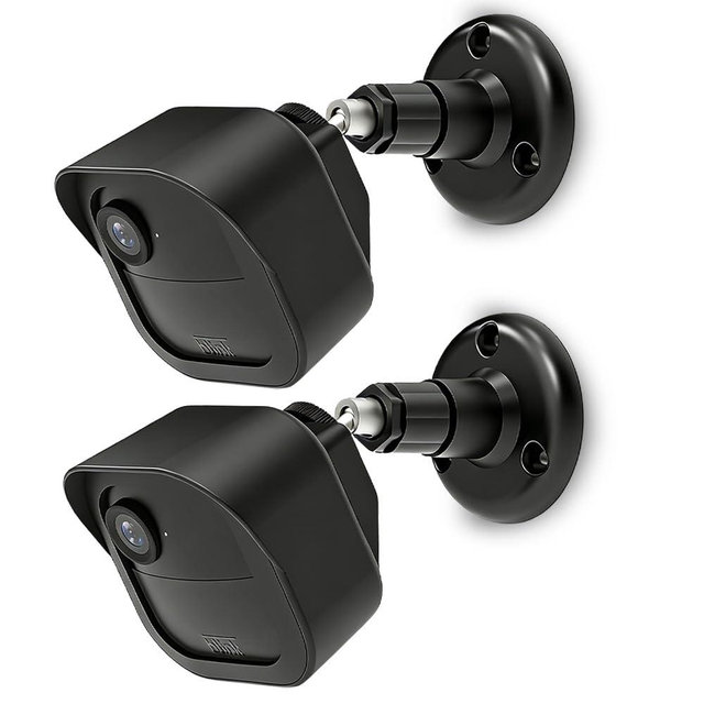 2 Pack | All-New Mount for Blink Outdoor 4 and Outdoor Camera 2K+ | Adjustable Design to Improve Viewing Angle | Weather Protective Housing Cover for Blink