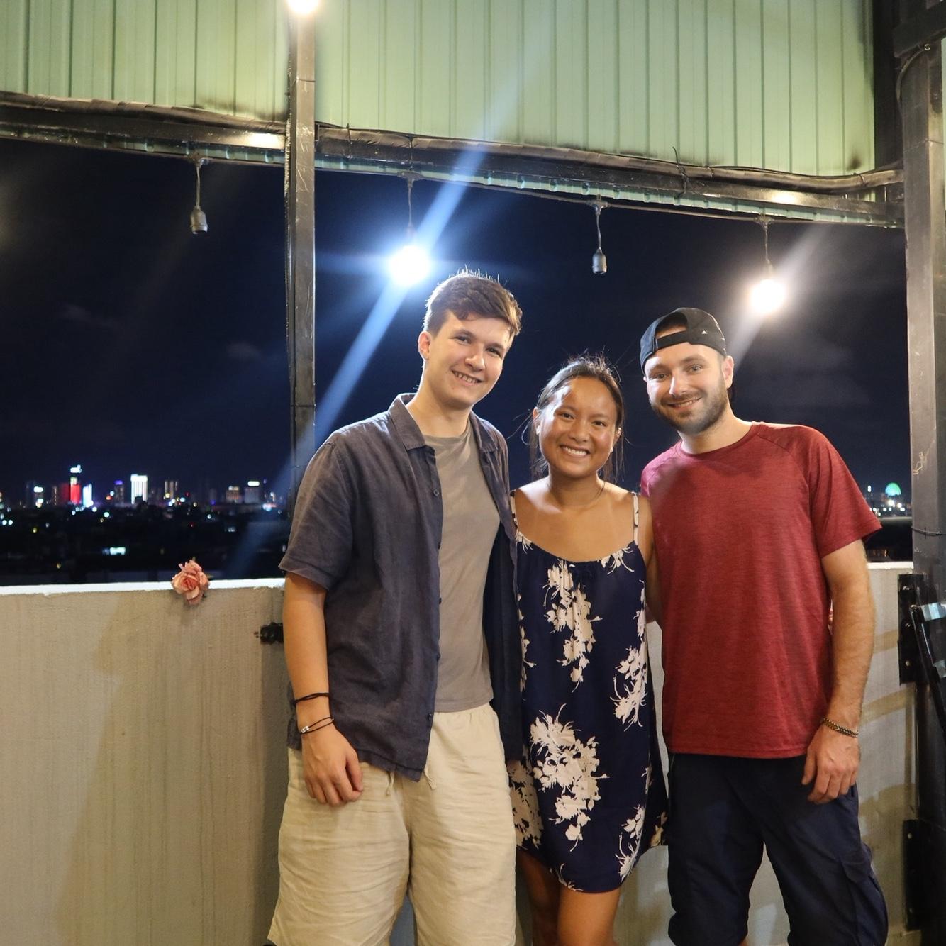 Nilz from Germany who also taught english with us