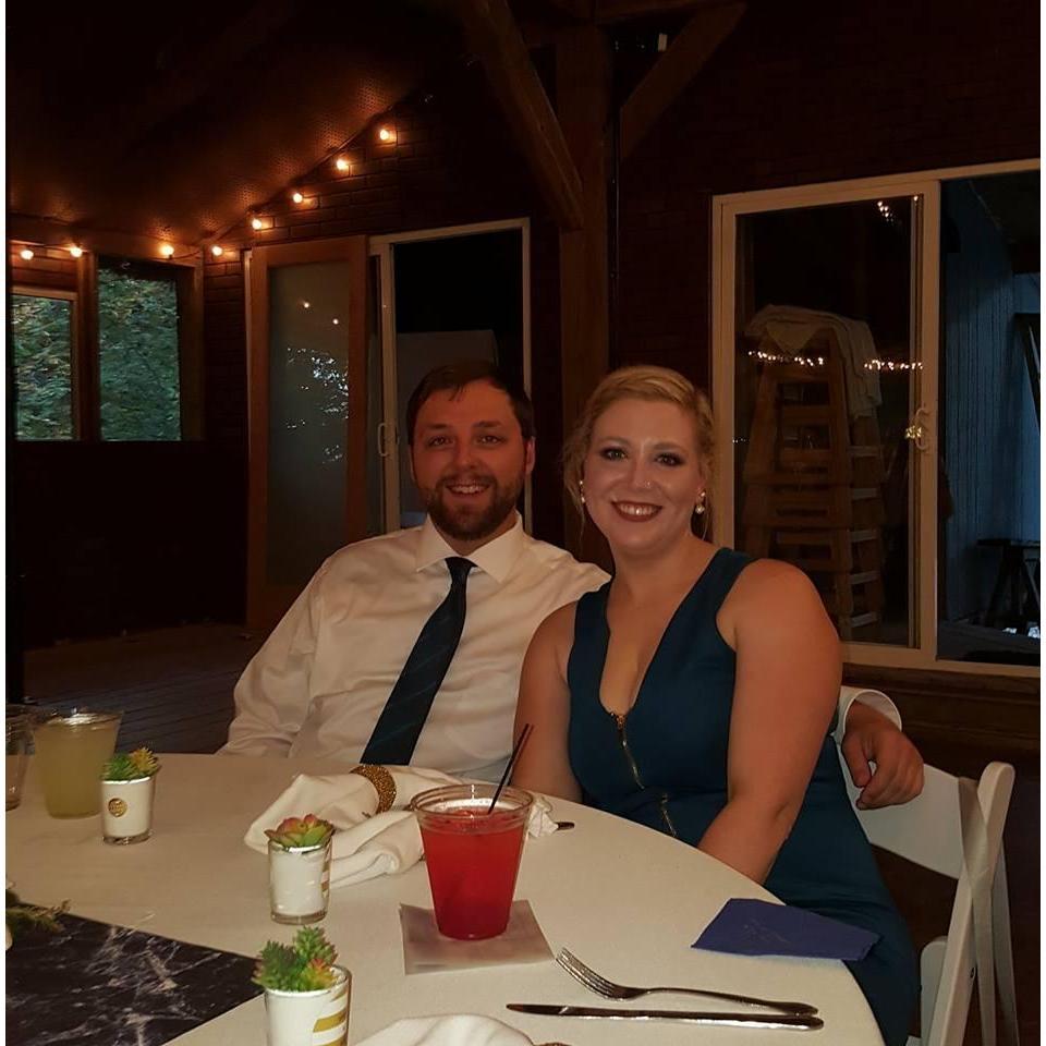 Falling in love all over again at a great friends wedding.