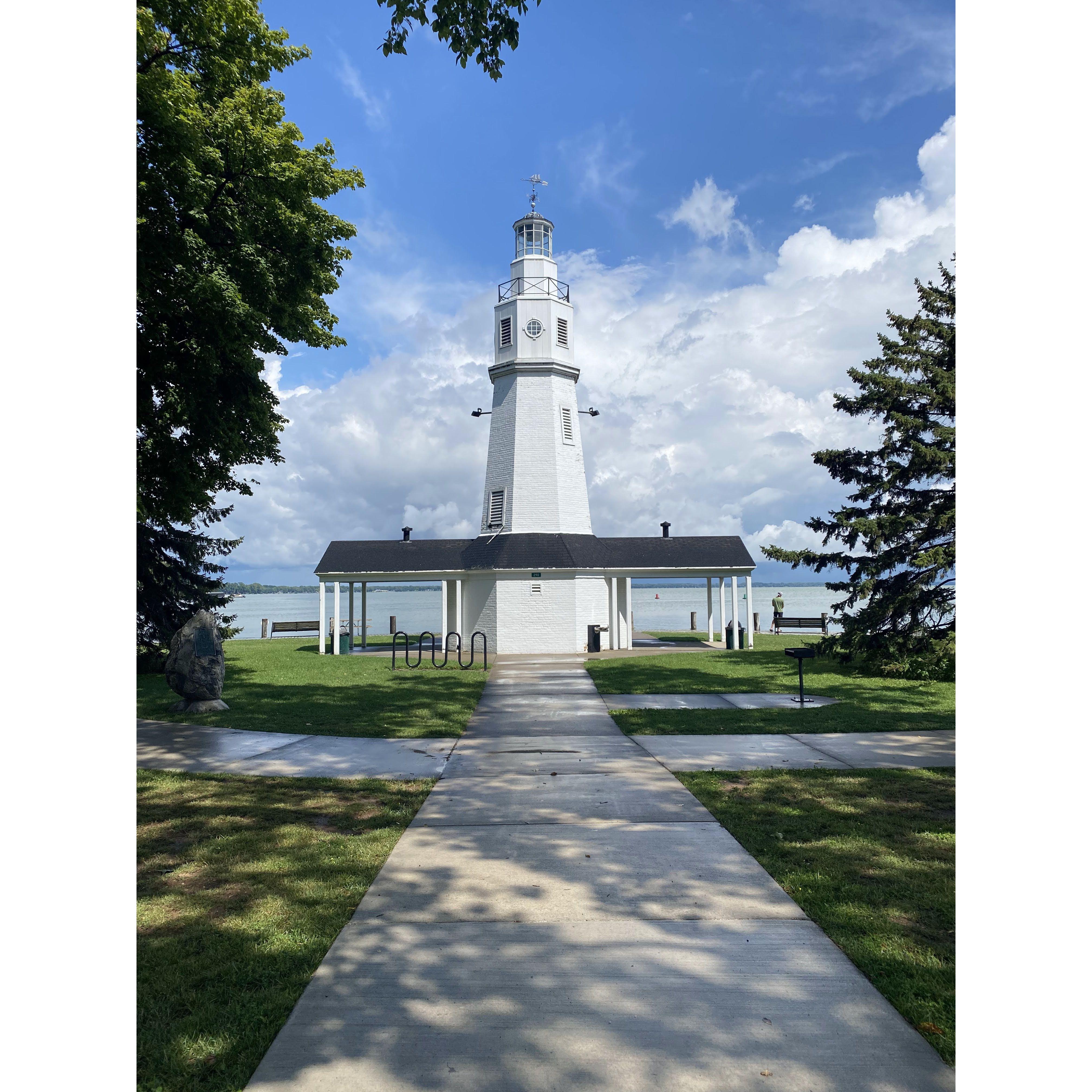 Lighthouse in Neenah, WI