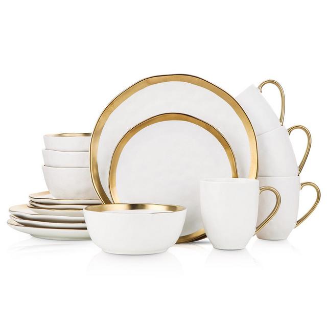 Teitelbaum 16 Piece Dinnerware Set, Service for 4