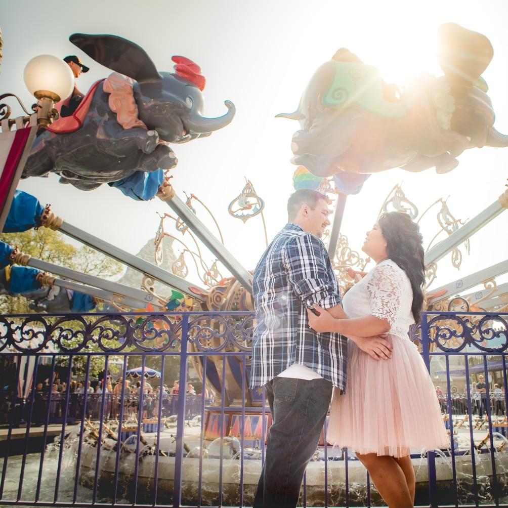 Engagement photo - Disneyland