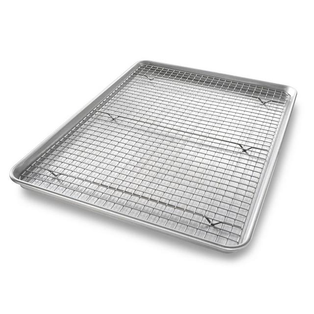 USA Pan XL Nonstick Sheet Pan and Cooling Rack