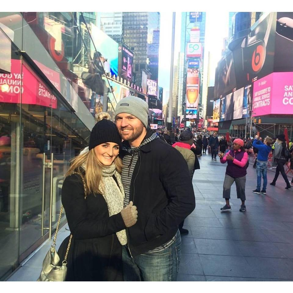 Times Square in New York.