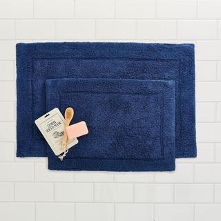 Cotton 2-Piece Non-Slip Bath Mat Set