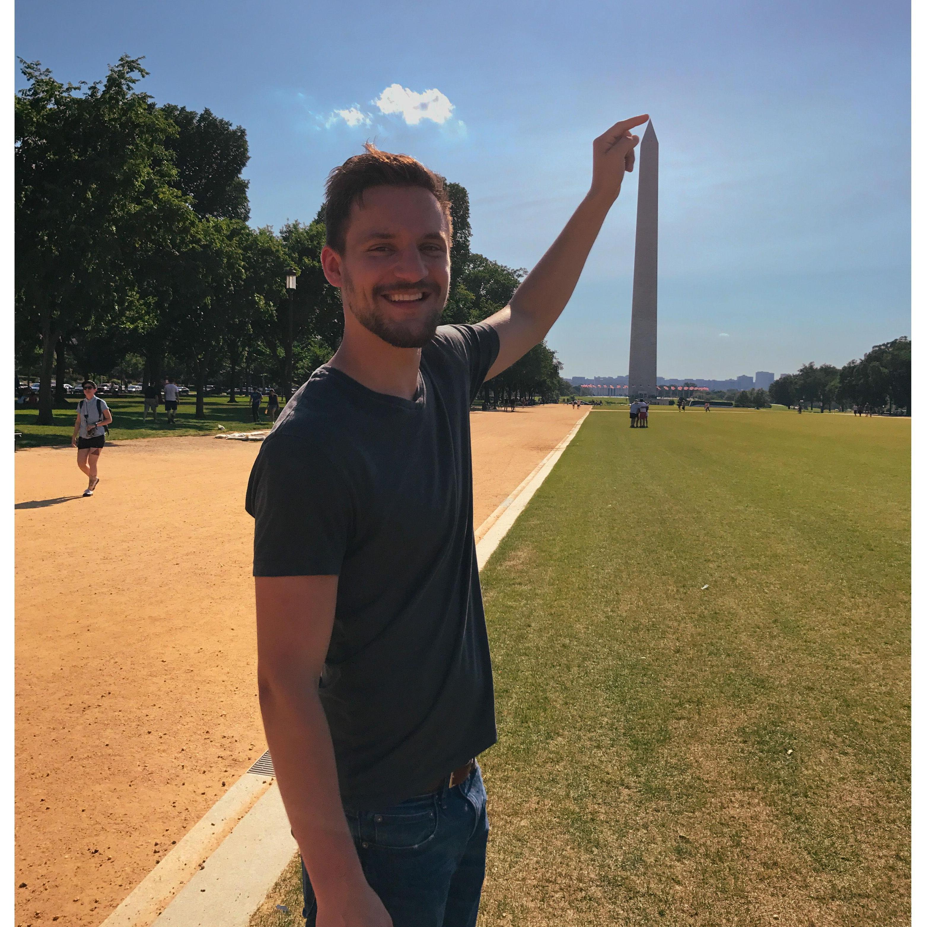 My first trip to DC to visit Elise when I was still living in North Carolina, 2017