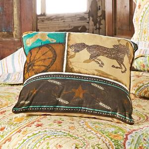 Wildflower Paisley Horse Pillow