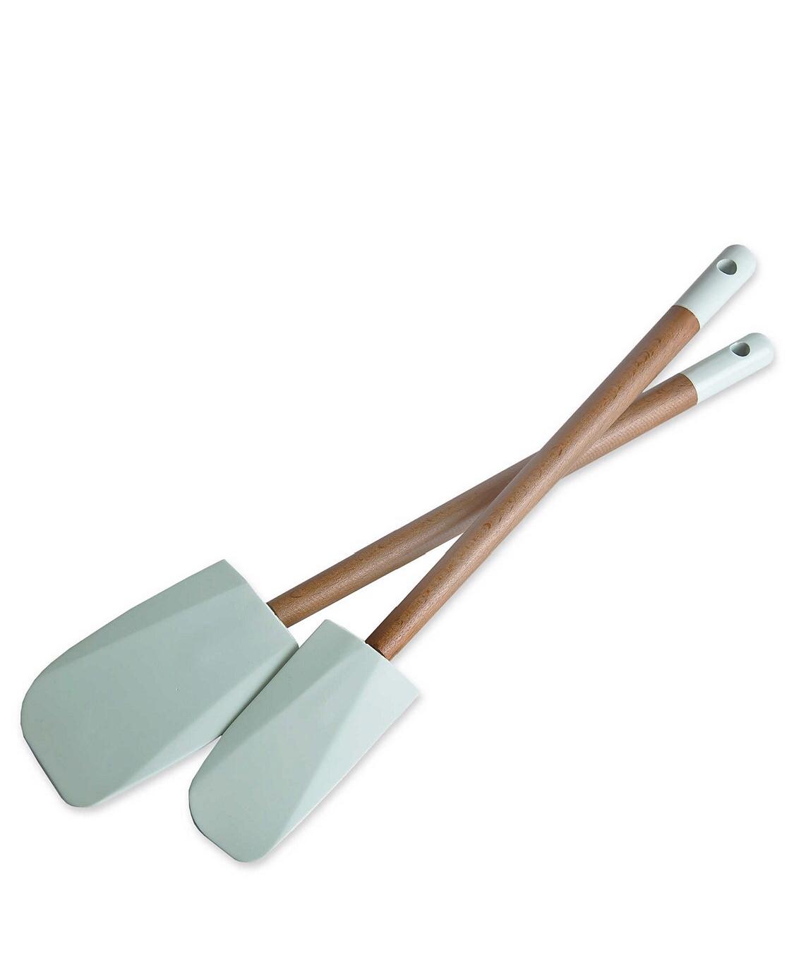 Jamie Oliver Spatula in Natural/Blue (Set of 2)