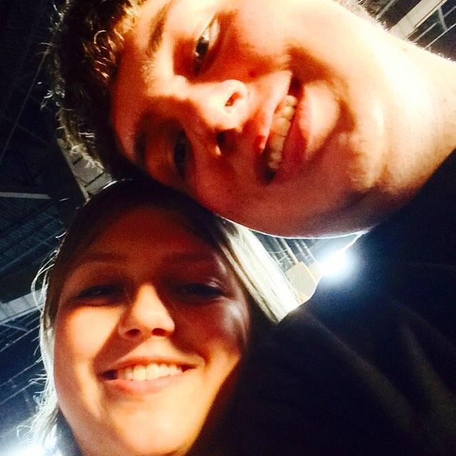 Foo Fighters Concert, July 13, 2015 - before we started dating!